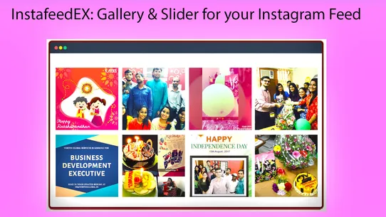 InstafeedEX ‑ Gallery+Slider screenshot