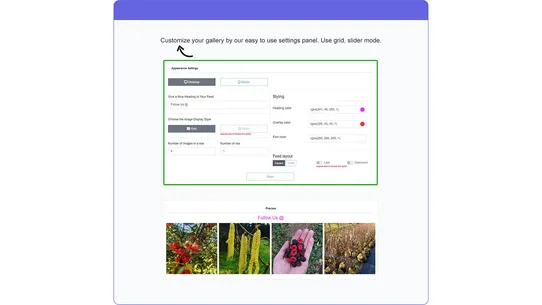 InstafeedEX ‑ Gallery+Slider screenshot