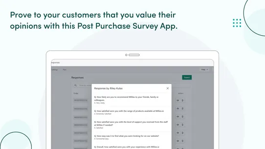 Hulk NPS Post Purchase Survey screenshot