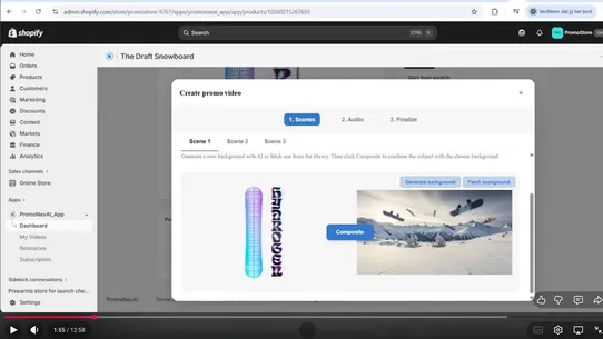 PromoNexAI screenshot