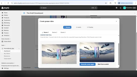 PromoNexAI screenshot