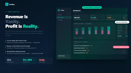 Profixo: Profit Leak Detector screenshot
