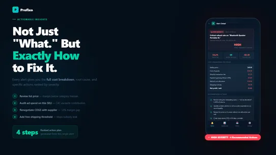 Profixo: Profit Leak Detector screenshot