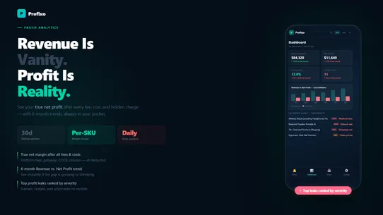 Profixo: Profit Leak Detector screenshot