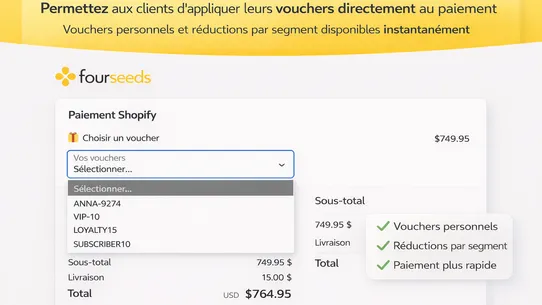 Fourseeds Voucher Selector screenshot