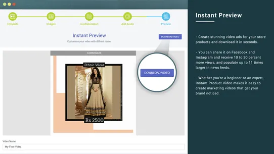 Instant Product Video Ad Maker screenshot