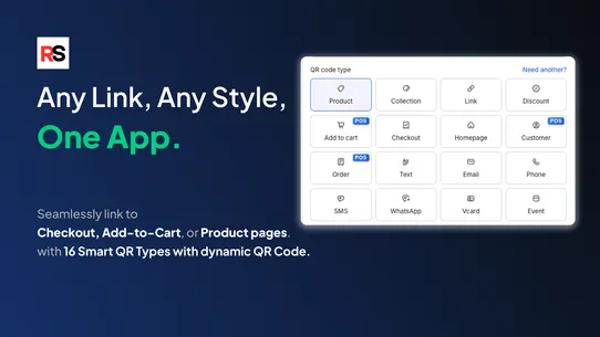RS: QR Code Label Generator screenshot