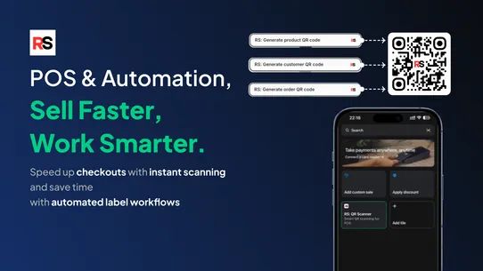 RS: QR Code Label Generator screenshot