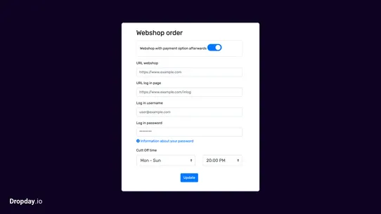 Purchase Order Automation screenshot