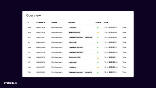 Purchase Order Automation screenshot