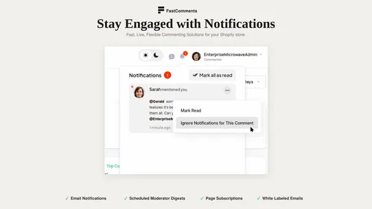Comments by FastComments screenshot