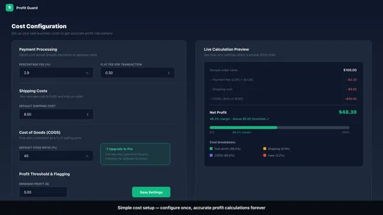 Profit Guard screenshot