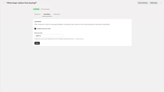 Pause: AI Customer Feedback screenshot
