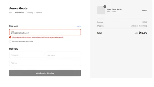 MailShield ‑ Email Validator screenshot