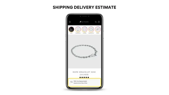 Shipping Delivery Estimate screenshot