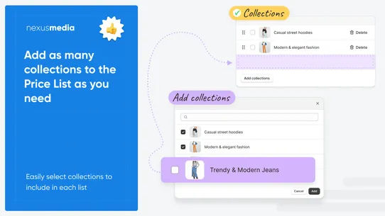 Price List Pro ‑ products list screenshot