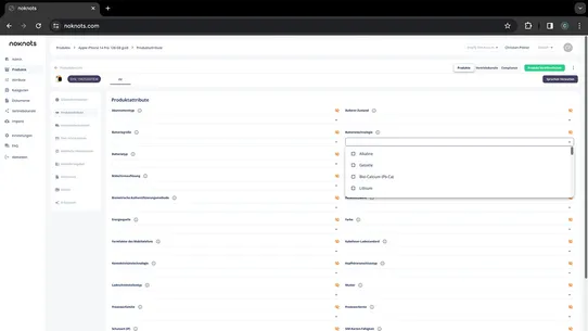 noknots PIM Connector screenshot