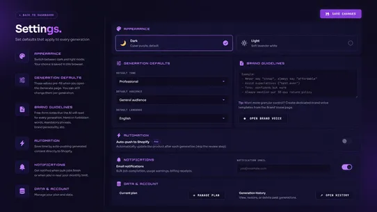 ZS Smart Content AI screenshot
