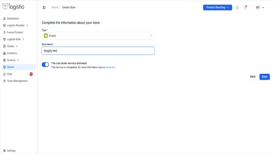 Logistio screenshot