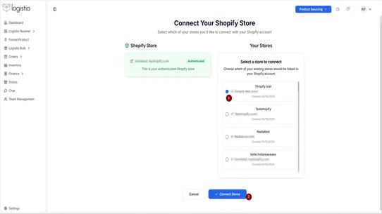 Logistio screenshot