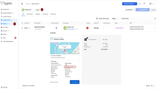 Logistio screenshot