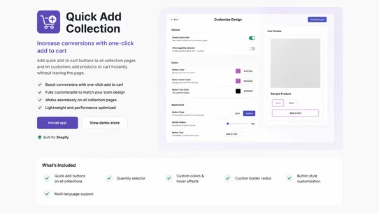 Quick Add Collection screenshot