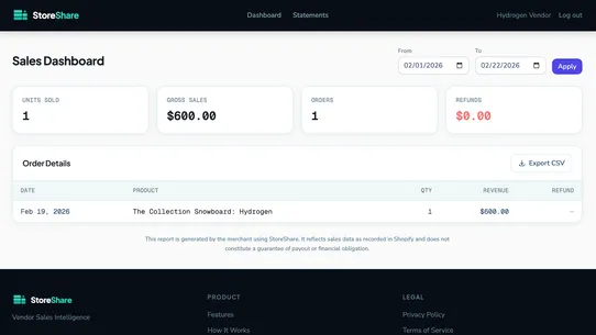 StoreShare screenshot