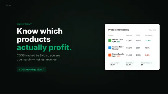 Netto: Profit &amp; Bookkeeping screenshot