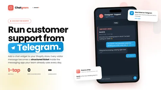 Chatgram — Live Chat &amp; Support screenshot