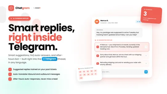 Chatgram — Live Chat &amp; Support screenshot