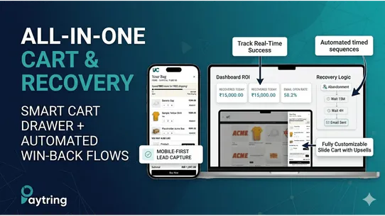 Paytring AI Cart &amp; Recovery screenshot