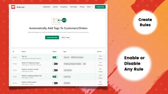 Taggify ‑ Customer &amp; Orders screenshot