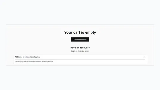 ShipReach Free Shipping Bar screenshot