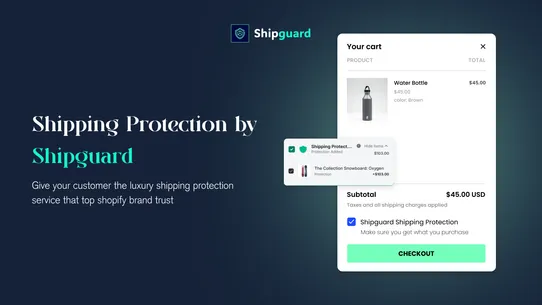 ShieldCart Shipping Protection screenshot