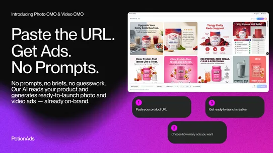PotionAds: Create AI Ads screenshot