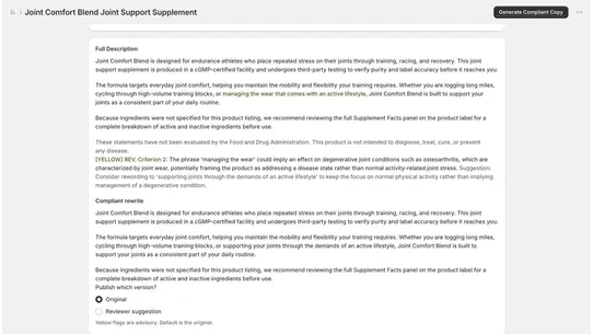 Compliant Copy screenshot