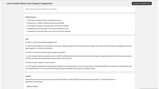 Compliant Copy screenshot