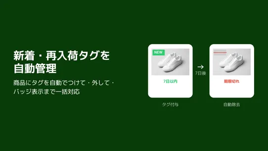 Tag Flow｜自動タグ付与&amp;画面バッジ表示 screenshot