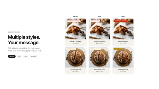 Order Cap ‑ Daily Order Limits screenshot