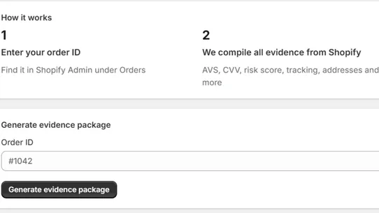 ChargebackReady screenshot