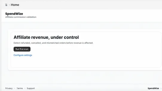 SpendWize screenshot