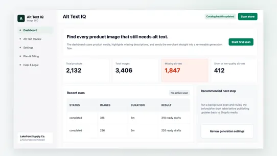 Alt Text IQ: Image SEO screenshot