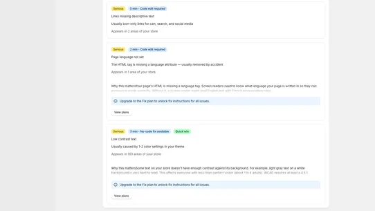 AccessFix screenshot