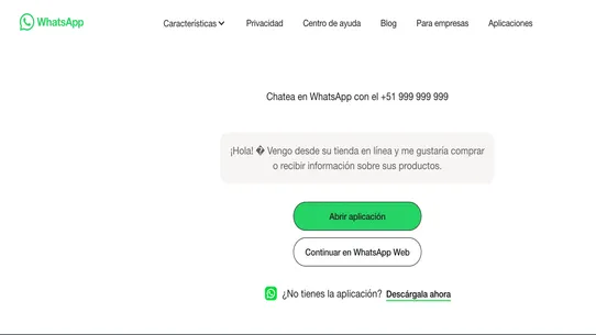 Whatsapp Chat Button screenshot