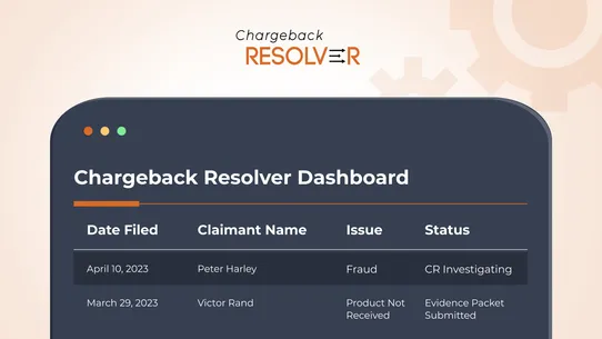 Trouble Tracker | Chargeback screenshot