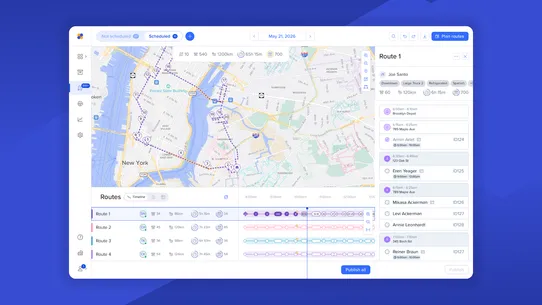 Routific ‑ Route Planning screenshot