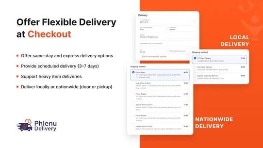 Phlenu Delivery screenshot