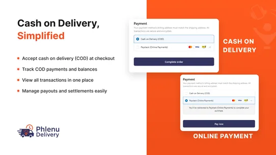 Phlenu Delivery screenshot