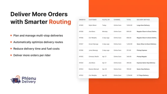 Phlenu Delivery screenshot