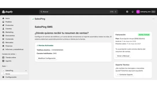 SalesPing ‑ Whatsapp and SMS screenshot